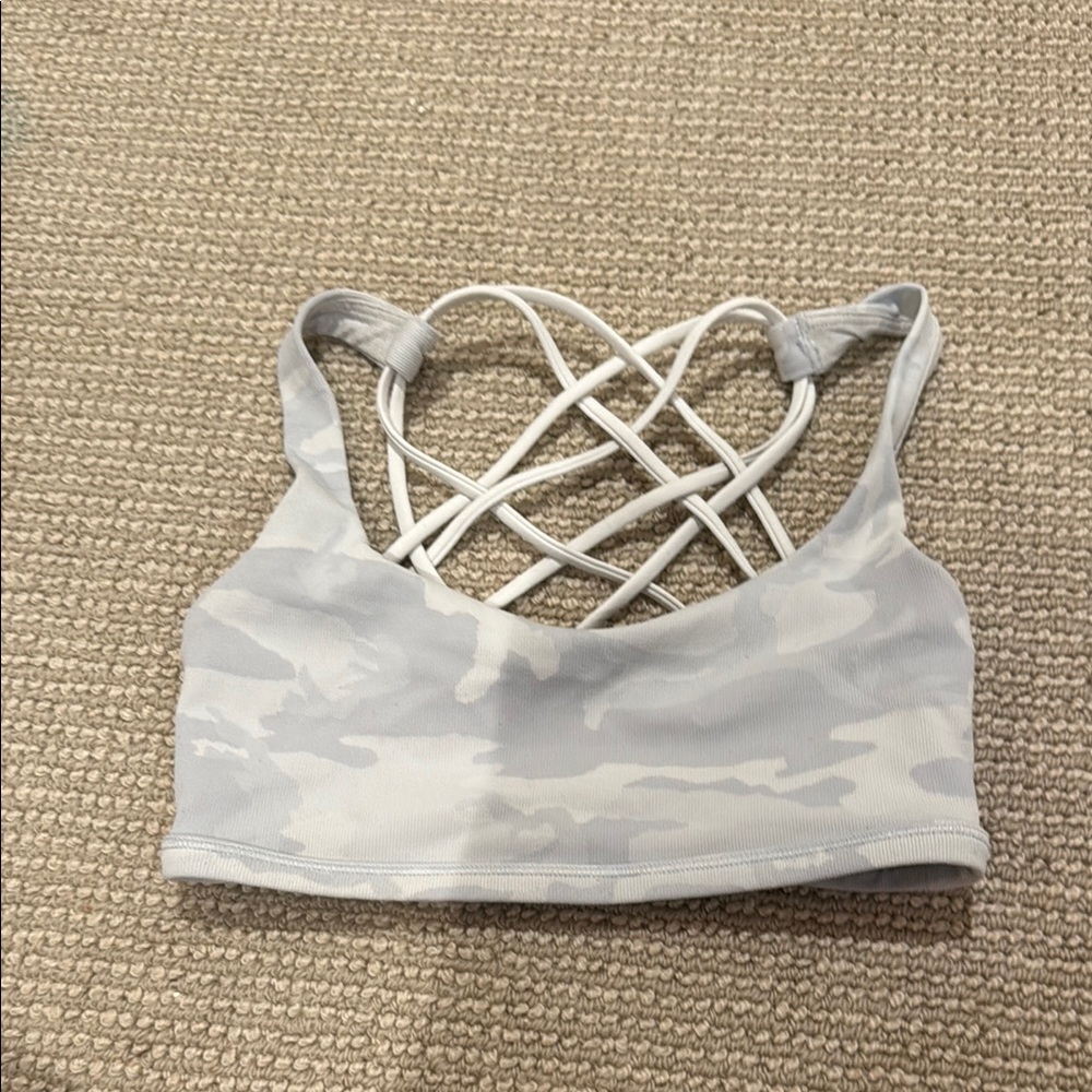 Gray Camouflage Lulu Bra